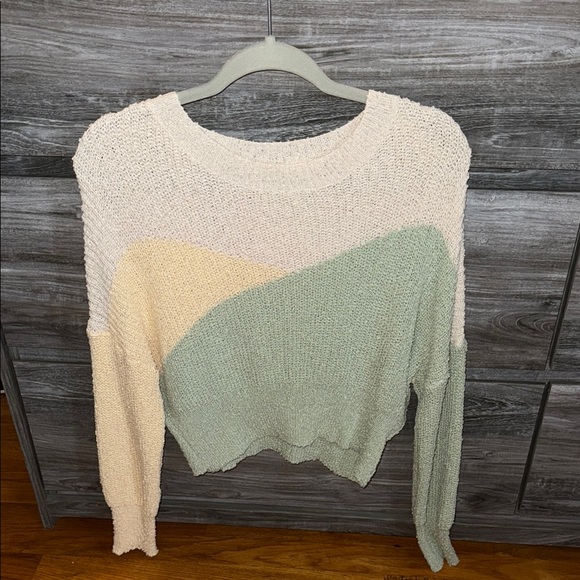 Colorblock Knit Sweater - Picture 1 of 1